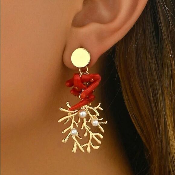 Statement earrings N797 - Picture 1 of 4